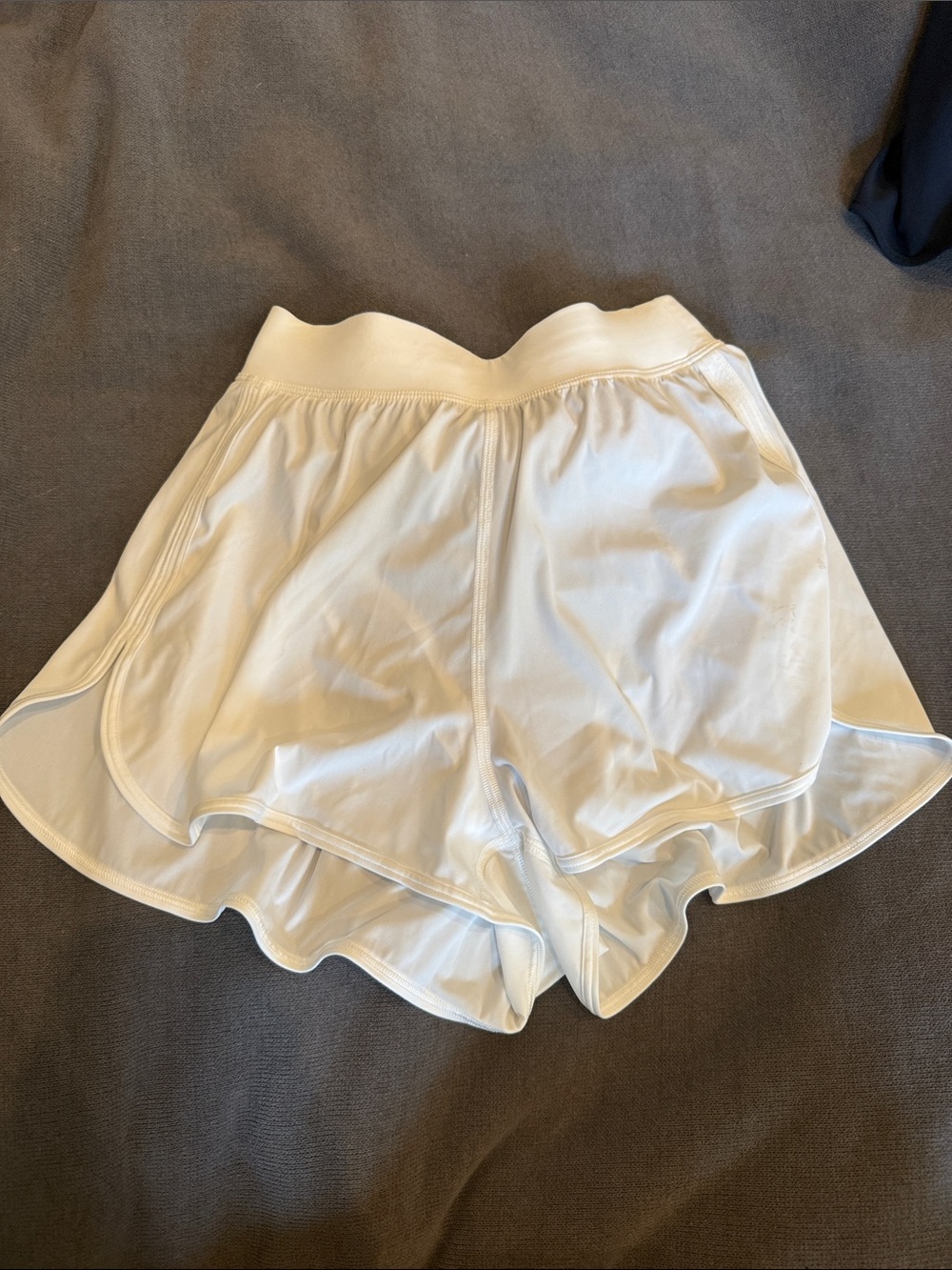 lululemon athletica White Athletic Shorts